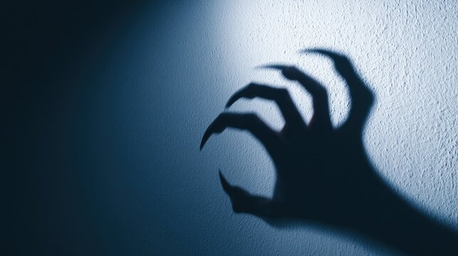 Shadow of a Monster Claw Reaching Out.