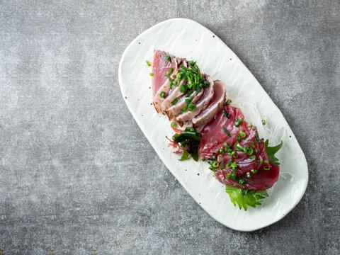 bonito、skipjack tuna, Seared Tuna, Seared Bonito