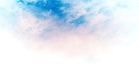 Soft watercolor clouds drift across a gentle pastel sky, evoking a sense of peace and serenity. © Ateş