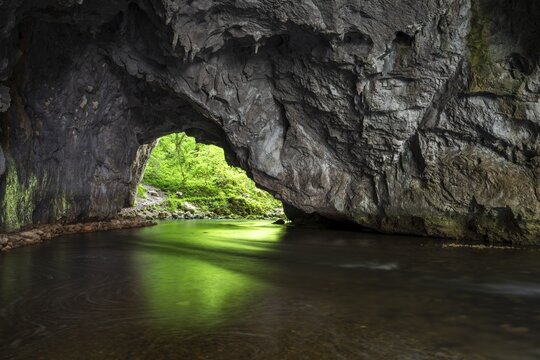 Zelske Jama cave, Rak river, Rakov Skocjan, Notranjska region, Slovenia