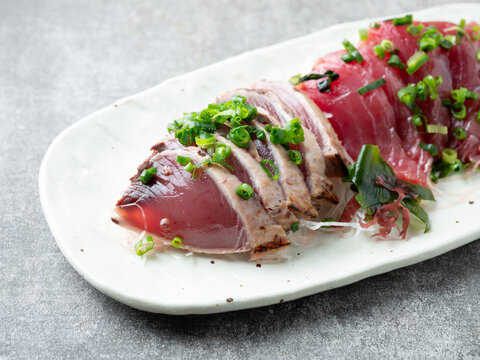bonito、skipjack tuna, Seared Tuna, Seared Bonito