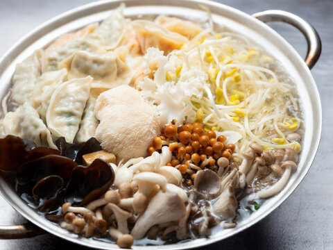 Korean Mushroom Hot Pot (Beoseot Jeongol)