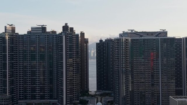 Hong Kong July 12 2026 KAI TAK Modern residential towers.
