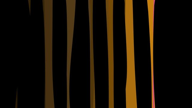 A screen-filling transition effect in the form of colored vertical stripes that simulate a gradient.