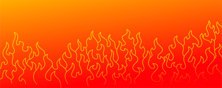 flame Background. Fire Background. long banner fire background. Flame Seamless Pattern. Fire flame seamless pattern.	
