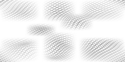 Mesh texture for fishing nets. Seamless pattern for sportswear or soccer goal, volleyball net, basketball hoop, hockey, athletics. Abstract net background for sports vector illustration © fendi