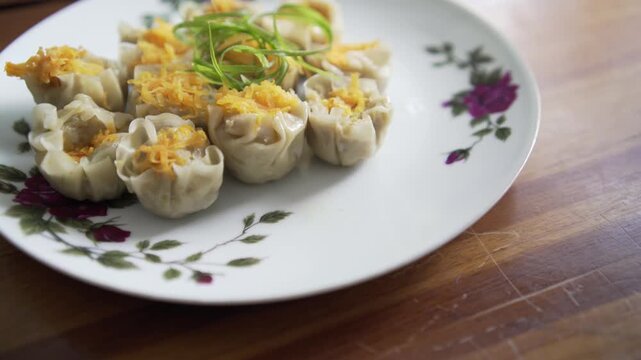 making chinese food on the cooking class