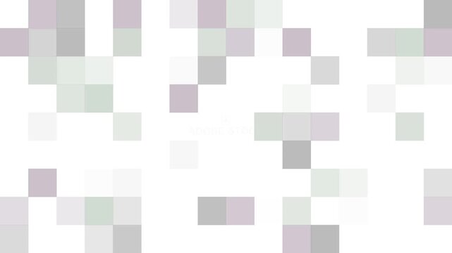 Abstract Geometric Pixel Pattern Background Loop.
