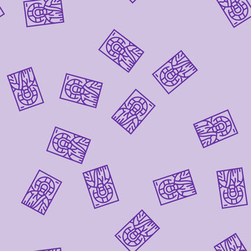 mosaic christ byzantine vector line seamless pattern mosaic christ byzantine sign illustration