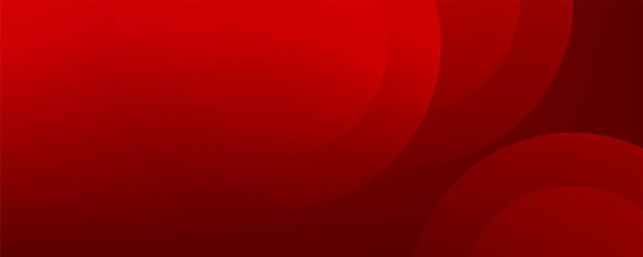 Abstract red background with circles.  Applicable for gift card, Poster on wall poster template, EPS 10