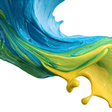 paint splash minimal flow isolated on white background jpg