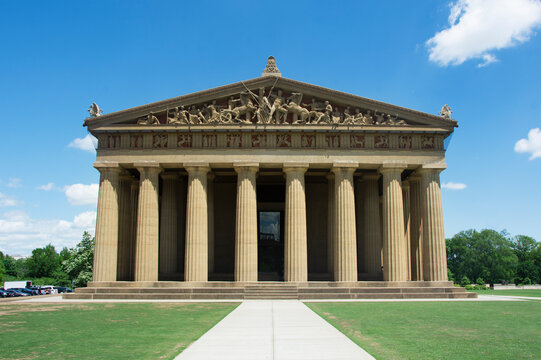 Facade of Parthenon in Centennial Park
