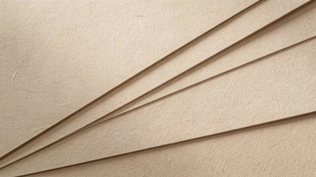 Premium Textured Kraft Paper Sheets Layered for Eco-Friendly Sustainable Branding