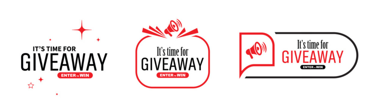 giveaway sign