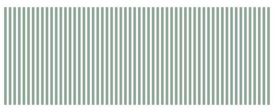 Sage green stripes seamless pattern vector hand drawn vertical striped background grunge texture in pastel green and white. Whimsical brush stroke line art for nursery decor fabric wrapping paper Grad