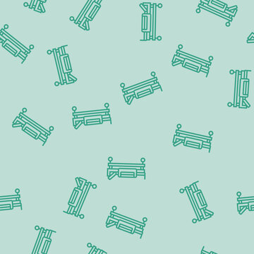 hospital bed availability vector line seamless pattern hospital bed availability sign illustration
