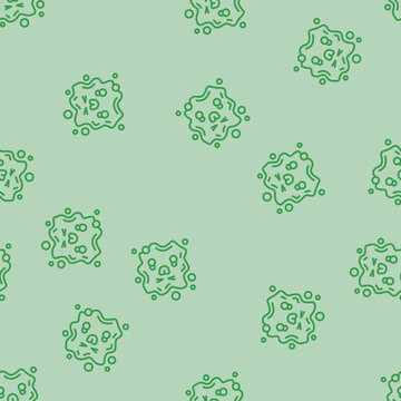 creature monster cute vector line seamless pattern creature monster cute sign illustration