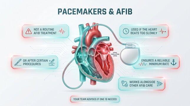 Pacemakers and atrial fibrillation