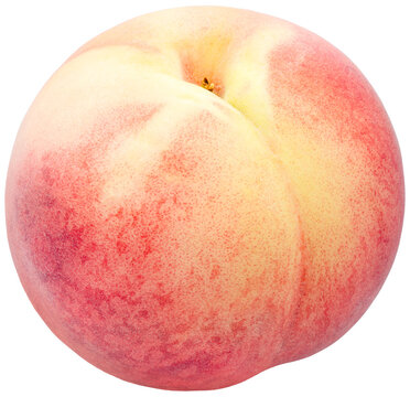 Fragrance pink peach isolated on a white background, with png file, gourmet beverage branding and premium food packaging design.