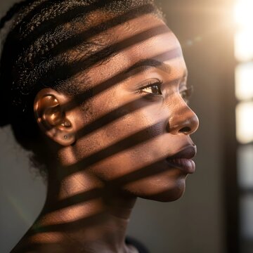 portrait of a young woman