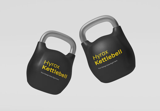 Hyrox Kettlebell Mockup