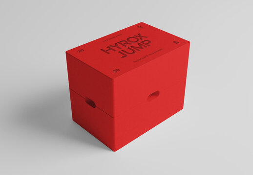 Hyrox Plyo Box Mockup