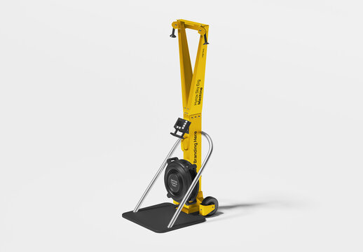 Hyrox Sky Erg Machine Mockup