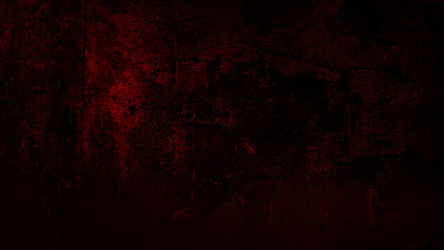 background vignette horror red and black; scratched and grunge, abstract texture background scary and scratch red and black