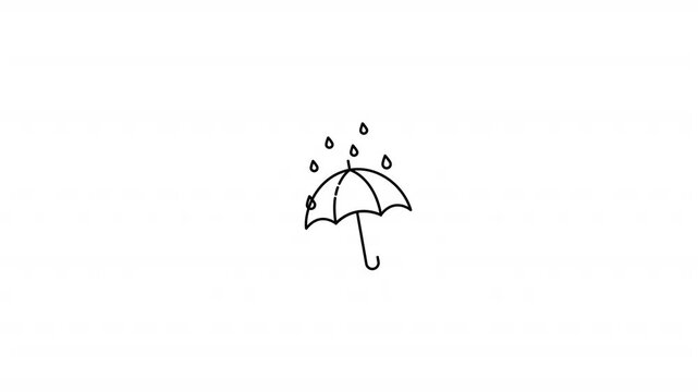 Rain Umbrella Icon