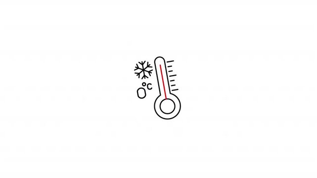 Weather Temperature Thermometer Icon