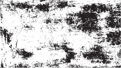 Fototapeta premium Distressed grunge texture with worn ink speckles, abstract vintage vector background