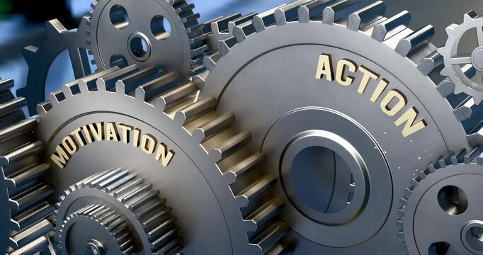 Motivation is a power gear of action. It's the driving force in the Action Engine. Motivation sets action in motion. No AI, created by humans for humans.