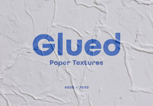 Glued Poster Textures