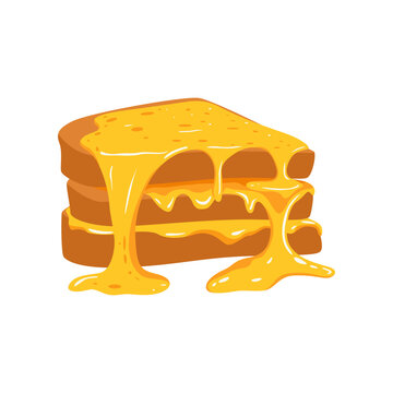 melted cheese sandwiches, a quick snack