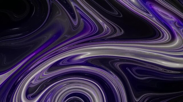Not Tonight Electric Neon Fluid 4K 60 FPS Seamless Loop Safe