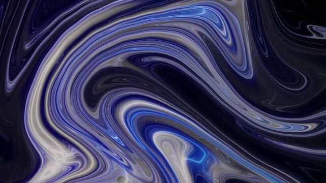 Not Tonight Electric Neon Fluid 4K 60 FPS Seamless Loop Safe