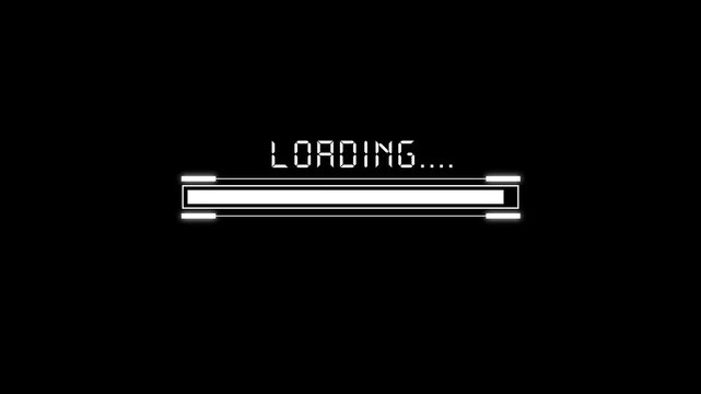 Digital loading message layouts monitor app boot sequences carefully. Network system tools update this dark interface theme. The loading message updates smoothly.