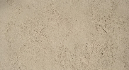 Fototapeta premium Seamless Minimalist Beige Plaster Wall Texture Background Surface