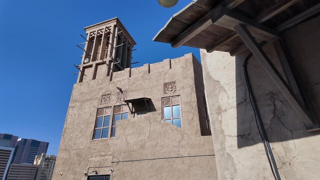 Cinematic Scenes from the Historic Streets of Old Dubai, UAE