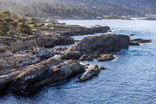 Rocky coast at Point Lobos State Natural Reserve