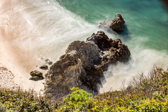 Rocky coast at Point Lobos State Natural Reserve