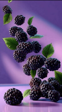 blackberries