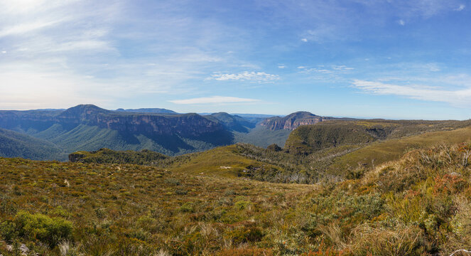 Grose Valley panorama as seen from Lockley Pylon