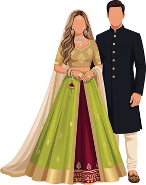 Nikah Wedding Couple Muslim Design 