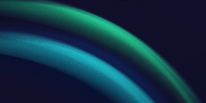 Abstract background, blue green glowing grainy gradient background, dark backdrop banner poster header design, noise texture effect