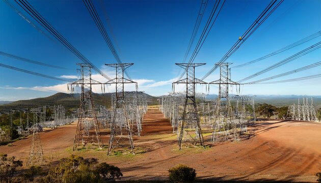 view of electrical infrastructure near gladstone