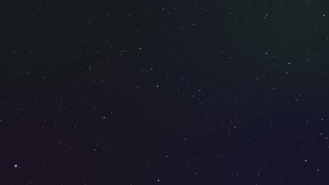 Starry sky backdrops scatter tiny blue star graphics across soft color gradients. Ambient relaxation video templates benefit from this elegant cosmic background. Galaxy glow.