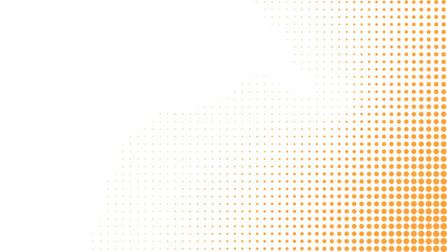 Abstract yellow gradient halftone dot pattern background with halftone gradient abstract backdrop