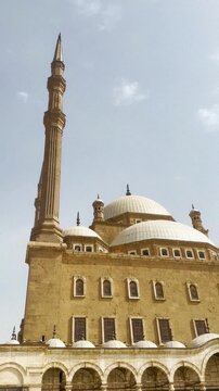 Mohammed Ali Mosque in Cairo, Egypt