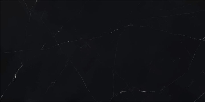 Black marble stone surface with faint thin white veins elegant natural texture suitable for interior design